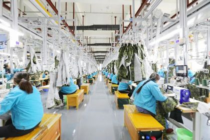 衣拿智能助力際華三五三六打造全國(guó)首個(gè)作訓(xùn)服智能制造生產(chǎn)車(chē)間